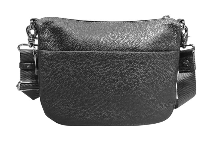 MANDARINA DUCK MELLOW LEATHER Handtasche nero